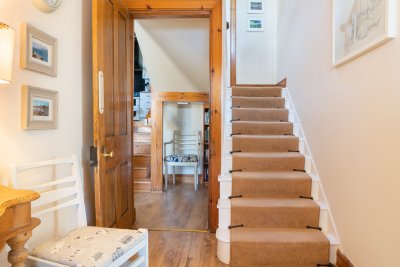 Ground floor hallway and stairs 