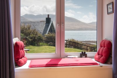 Sea view from the dining room