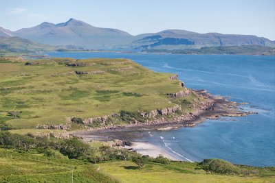 This gorgeous wee beach is in walking distance of the house