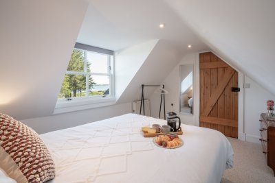 Coombed ceilings mean you'll need to watch your head!