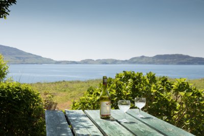 Enjoy a picnic lunch in the garden