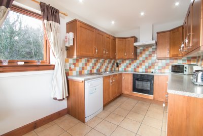 Fitted kitchen in the cottage