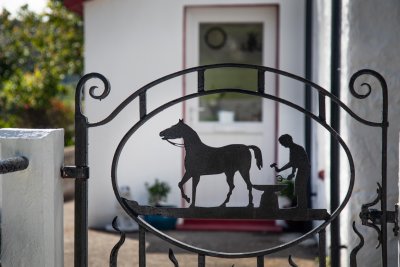 Gate to the cottage