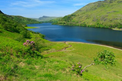 Loch Usig in summer
