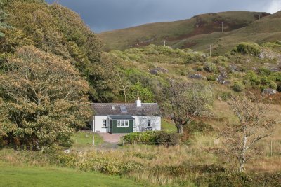 Mabel Cottage's rural location on the Lochbuie Estate