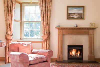 Cosy armchair in the living room