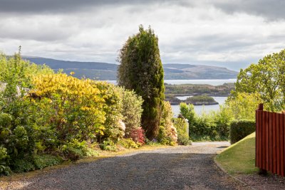 Driveway to the property