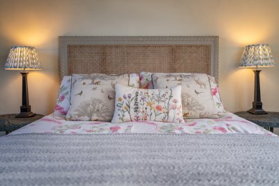 Gorgeous linens promise a perfect night's sleep
