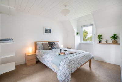 Bright and airy double bedroom for a restful night