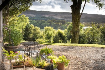 Take in the views from your patio area