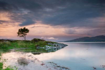 Salen Bay on the Isle of Mull lies within a short walk