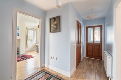 Artworks add character at Puffin Cottage.