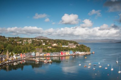 Tobermory, the island's capital