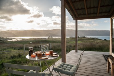 Morning coffee alfresco as you watch the birds will become a staple