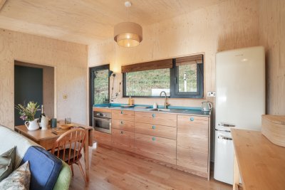 The kitchen is excellently appointed for its size