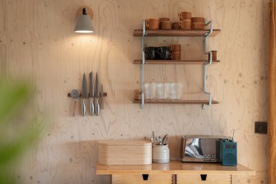 Clever storage makes great use of the space