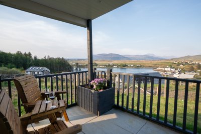 Soak up the ever-changing views and scan the skies for wildlife