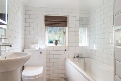 The well-appointed family bathroom