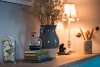 Nice homely touches in this self-catering cottage