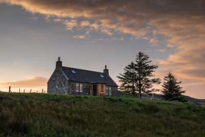 Sunset at Shore Croft