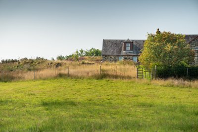 Studio Apartment's lovely setting adjoining Kilpatrick Farmhouse near Duart