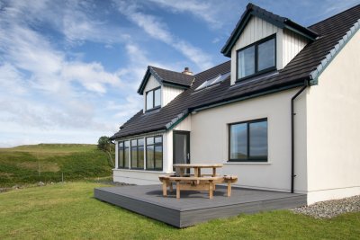 Sun deck with sea views - great at sunset