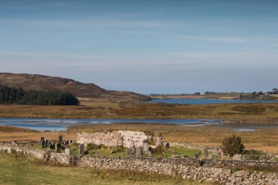 Looking over to Loch Assapol