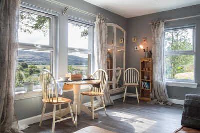 Wonderful views across the glen from The Potting Shed