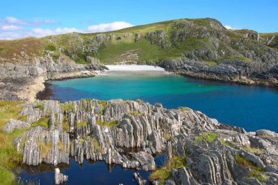 Superb beaches and coastline to the south of the house