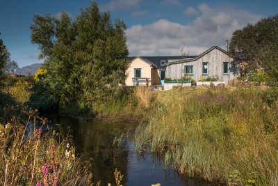 The Tontine has a delightful natural setting, bordered by a burn