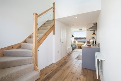 Entrance hallway with stairs