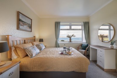 Soak up the sea views from the beautifully appointed bedrooms