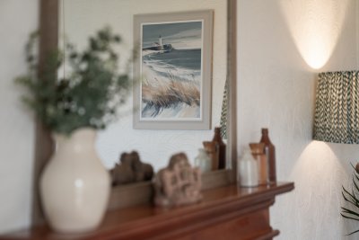 Finishing touches make this cottage feel a welcoming retreat