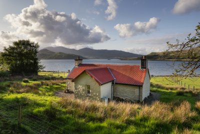 Stunning setting at Croggan on Loch Spelve