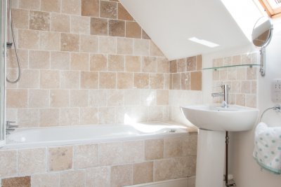 Ensuite bathroom for master double