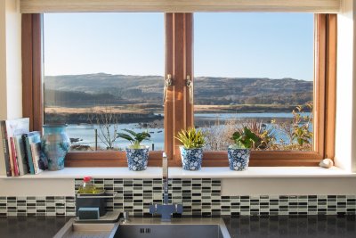 Kitchen sink with a view!