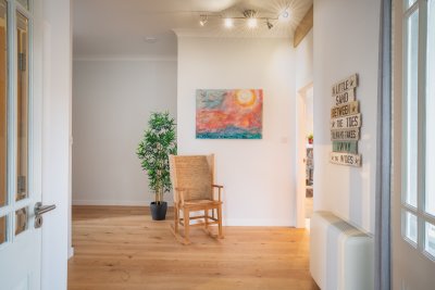 Spacious entrance hall to welcome you to the property