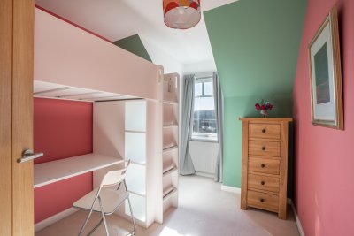The characterful child's bedroom - a lovely extra for visiting families