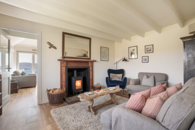 Light the fire and coorie in in the cosy snug
