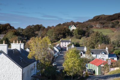 Pretty village of Dervaig