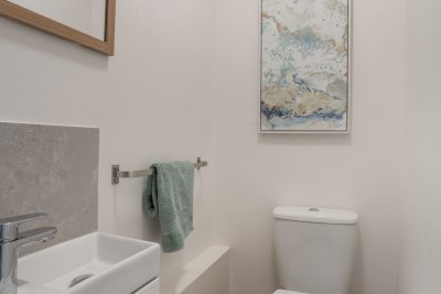 The ground floor WC