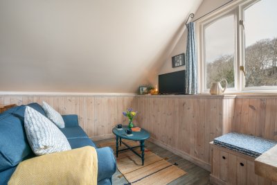 Peaceful woodland views from West Loft