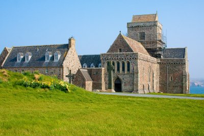 Iona Abbey has been beautifully preserved