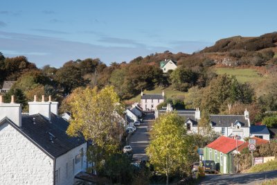 Main street of Dervaig