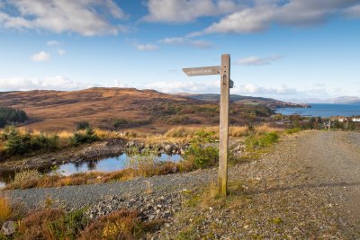 The view over Salen