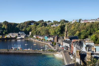 Tobermory's iconic main street