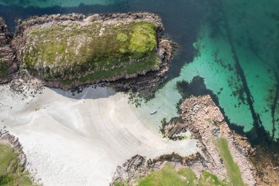 Embrace adventure sea kayaking or wild swimming in sheltered bays