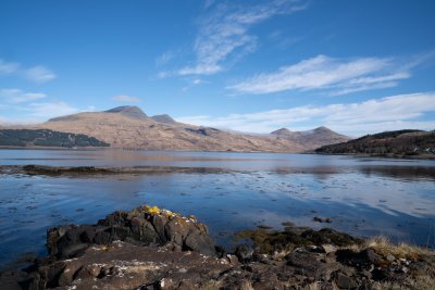 Make the most of calm days with a wild swim or paddle board on the loch
