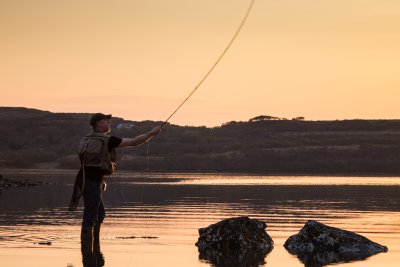 Fishing is one of many outdoor pursuits to be enjoyed locally