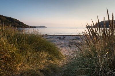 Calgary Beach lies only 10 minutes' drive away - a favourite for wild swimming